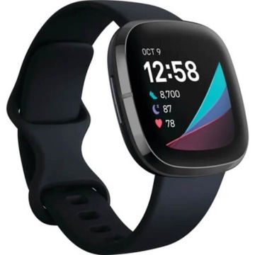 FITBIT SENSE GRAPHITE -BLACK WAWA SKLEP VAT 23%