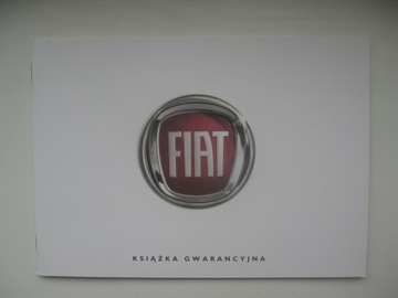 Сервисная книжка Fiat Fiat 05/2020 года PL книга сервисных осмотров FIAT
