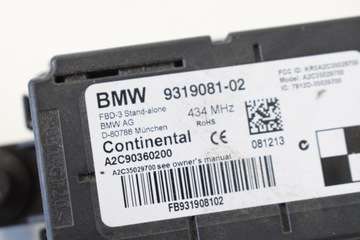 9319081 JINÉ MODUL M 235 I 240 2014 BMW 2 COUPE (F22 F87)