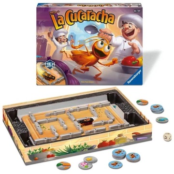 RAVENSBURGER LA CUCARACHA ŁAP ROBALA GRA PLANSZOWA RODZINNA DLA DZIECI