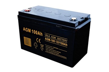 Аккумулятор для кемпера VRLA AGM 100Ач Volt Polska