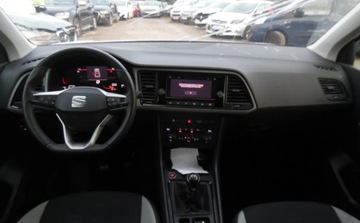 Seat Ateca SUV Facelifting 1.0 EcoTSI 110KM 2023 Seat Ateca 2023r, Salonowy, 1.0 TSI. Uszkodzony. Poobijany. Jezdzi. VAT 23., zdjęcie 5