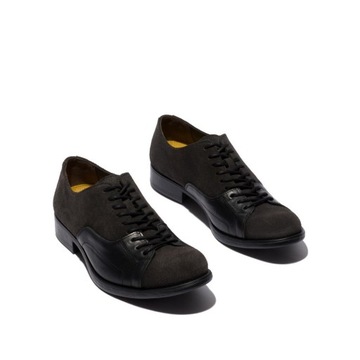 Półbuty Fly London MECU 746 Black Oil Suede Estigma P144746002 Roz.43