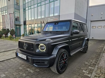 Mercedes Klasa G W464 Terenowy AMG 4.0 AMG G63 585KM 2023 Mercedes G 63 AMG Gwarancja 2028. Bezwypadkowy.