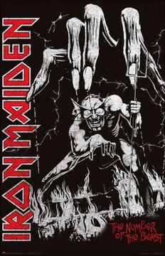 Iron Maiden The Number of the Beast - plakat