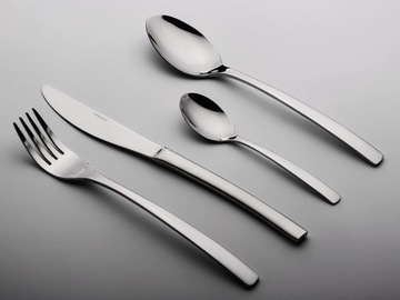 AMBITION 24 СТОЛОВЫЕ ПРИБОРЫ САРАГОСА СОВРЕМЕННЫЙ НАБОР НА 6 ЧЕЛОВЕК