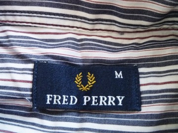 FRED PERRY modna koszula w paski ''M''