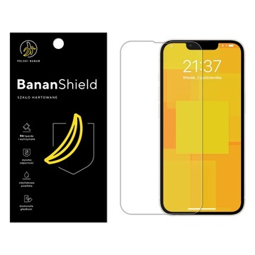 Банан 9h закаленное стекло польский для iPhone 13