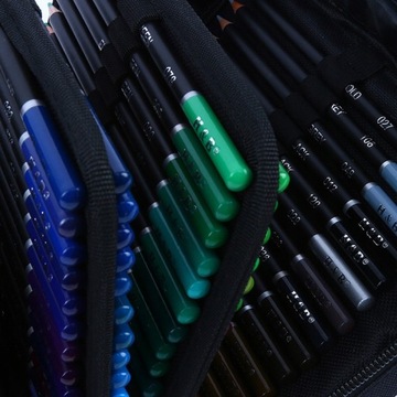 ПРОФЕССИОНАЛЬНЫЙ НАБОР КАРАНДАШЕЙ ДЛЯ РИСОВАНИЯ 120 в 1