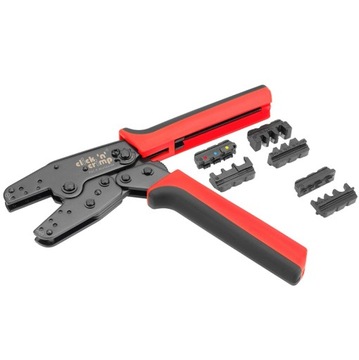 CIMCO 106002 Komplet szczypiec do zaciskania Click&Crimp Automotive 0,5-10