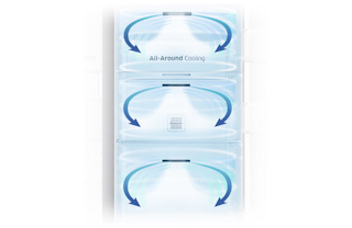 Прохладно-заморозить. Samsung BRB 26615FWW NO-FROST