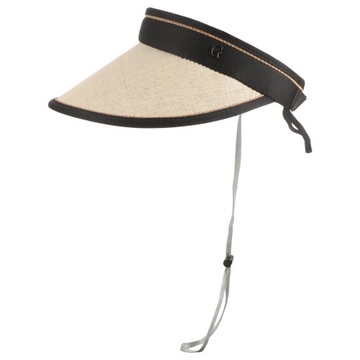 На открытом воздухе складная тканая пляжная шляпа защищает