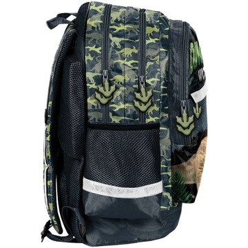 ШКОЛЬНЫЙ РЮКЗАК ШКОЛЬНЫЙ РЮКЗАК ДЛЯ МАЛЬЧИКА ПАРК ДИНОЗАВРОВ МИР Т-РЕКС ПАСО