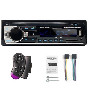 Styl B Odtwarzacz MP3 samochodowy Bluetooth USB/SD AUX 60Wx4