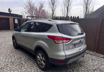 Ford Kuga II SUV 2.0 Duratorq TDCi 140KM 2014 Ford Kuga bezwypadekserwisjak nowaTITANIUMbixenon 2.0 Diesel 140KM, zdjęcie 2