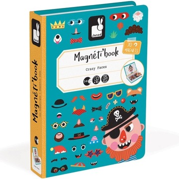 JANOD MAGNETIBOOK BUZIE UKŁADANKA MAGNETYCZNA