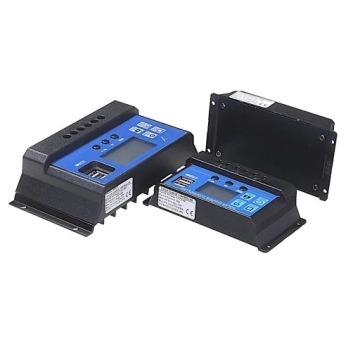 ШИМ-РЕГУЛЯТОР ЗАРЯДКИ 10А 12В/24В 2XUSB