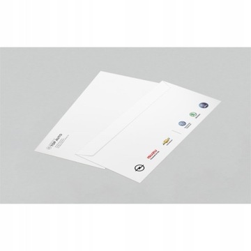 Корпоративные конверты с печатью DL, 500 шт.