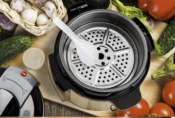 СКОРОВАРКА ELDOM SW500 5л PERFECT COOK 14 ПРОГРАММ СЕНСОРНАЯ ПАНЕЛЬ УПРАВЛЕНИЯ