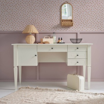 Bellamy Ines Elegant White SEKRETARZYK biurko