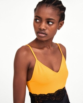 БОДИ ZARA ДВУХЦВЕТНОЕ __S