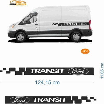 NAKLEJKA NAKLEJKI OKLEINA WLEP BUS FORD TRANSIT MODEL 05