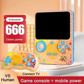 Портативная игровая консоль G6 с экраном 3,5 дюйма, поддержка 2