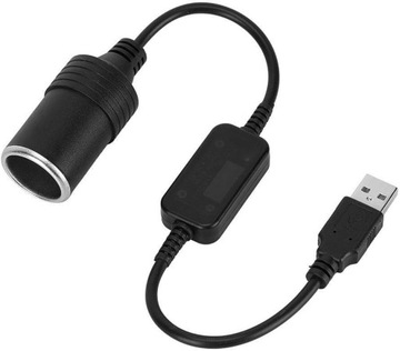 АВТОМОБИЛЬНЫЙ АДАПТЕР ПРИЖИВАТЕЛЯ 5 В USB C НА 12 В