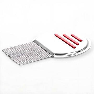 GRZEBIEŃ DO USUWANIA WSZY I GNID GRZEBIEŃ NA WSZY I GNIDY PCHŁY TERMINATOR