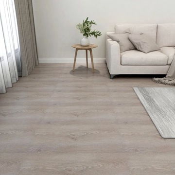 VidaXL Samoprzylepne panele podłogowe, 55 szt., PVC, 5,11 m², taupe