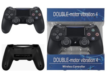 PAD BEZPRZEWODOWY PS4 ZAMIENNIK CZARNY DOUBLESHOCK WIBRACJE