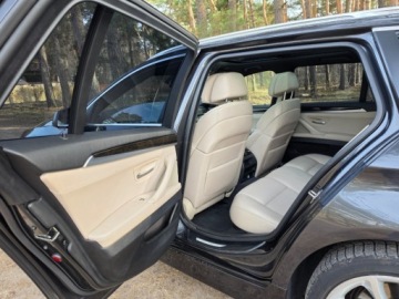 BMW Seria 5 F10-F11 Touring 530d 258KM 2011 BMW Seria 5 X-Drive Jasne Skory Komfort Head Up Panorama Hak Webasto 3.0, zdjęcie 14
