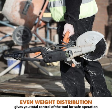 Сегментная электрическая пила по бетону Evolution R230DCT