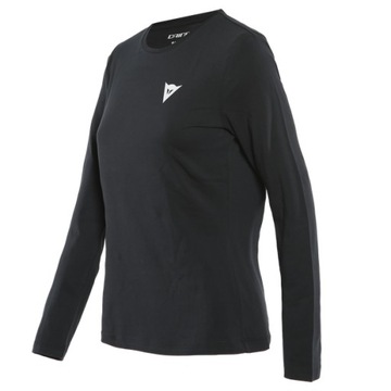 KOSZULKA DAINESE PADDOCK LADY LS BLACK/WHITE r. M