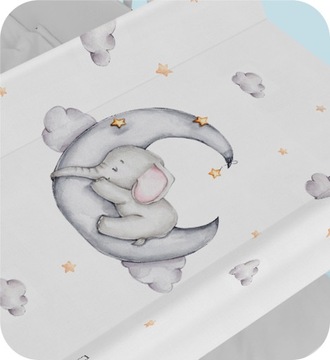 ЖЕСТКАЯ ПЕЛЕНАЛКА 70х47 ДЛЯ КРОВАТИ, КОМОДА, ПРОФИЛИРОВАННОГО КОВРИКА BUBI HARD