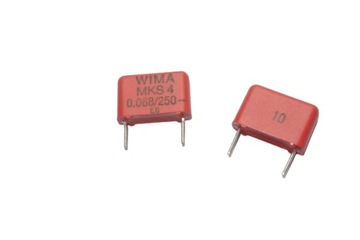 Kondensator WIMA MKS4 68nF 10% 250VDC 160VAC 10mm