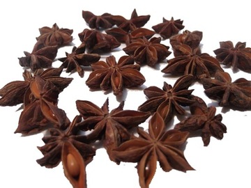 ANYŻ DEKORACYJNY SUSZ 10 GWIAZDEK ANYŻU GWIAZDKI