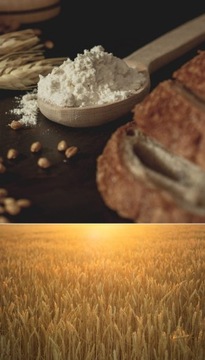 ПШЕНИЧНАЯ МУКА Хлеб ГРЭМ СВЕЖИЙ Тота! 1 КГ - ПОЛЬСКОЕ ЗЕРНО