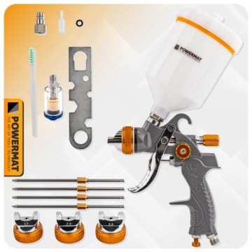 КОМПЛЕКТ ДЛЯ РАСПЫЛИТЕЛЯ HVLP С БАКОМ 600 МЛ
