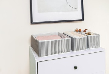 Набор из 4-х органайзеров для белья для ящиков 02344