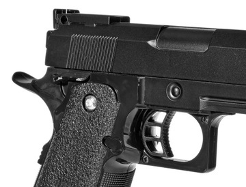 МЕТАЛЛИЧЕСКИЙ ПИСТОЛЕТ C6 COLT ASG РЕПЛИКА 6 ММ ШАРЫ