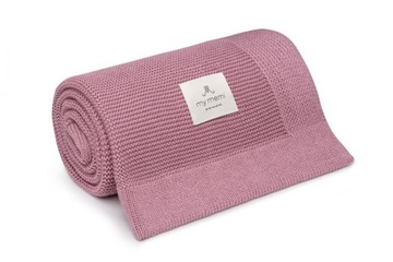 MEMI KOCYK BAMBUSOWY CLASSIC VINTAGE PINK 80X100