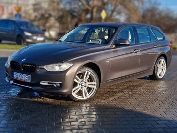 BMW Seria 3 F30-F31-F34 Touring 2.0 320d 184KM 2013 BMW 320d 184KM Modern X-Drive Jasne Skóry Navi El klapa Zarejestr w Polsce