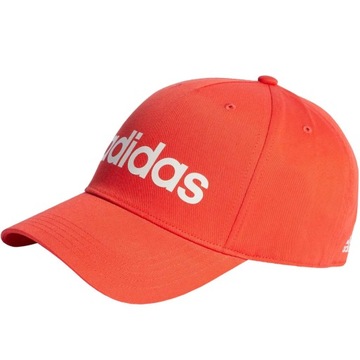 ADIDAS DAILY CAP CZAPKA Z DASZKIEM BEJSBOLÓWKA CZERWONA BAWEŁNIANA