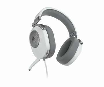 Наушники Corsair HS65 Surround MiniJack 3,5 мм, USB, 50 мм, с микрофоном, белые