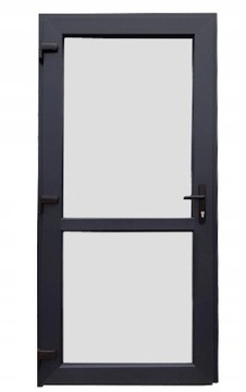 DRZWI ZEWNĘTRZNE PCV SKLEPOWE BALKONOWE NA WYMIAR