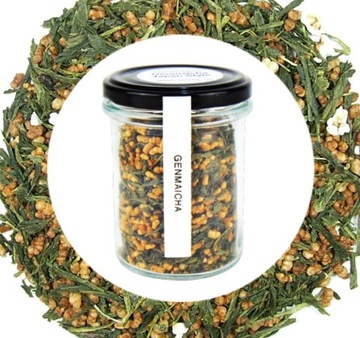 Herbata zielona Genmaicha z ryżem