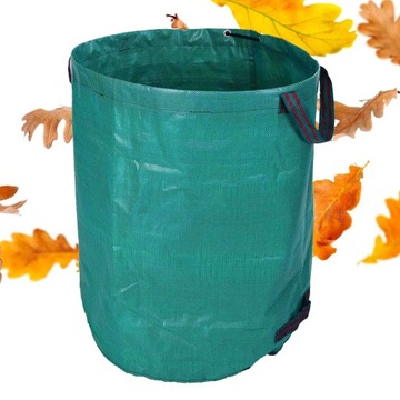 САДОВАЯ СУМКА САДОВАЯ СУМКА ДЛЯ ЛИСТЬЕВ ТРАВЫ С РУЧКАМИ 270л
