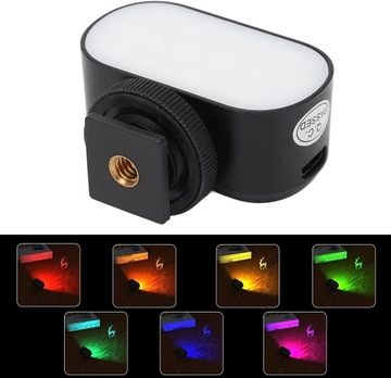 Портативный мини-кольцевой светильник. RGB. Заполните набор огней,