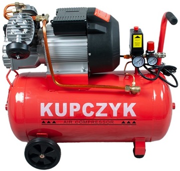 Kompresor Tłokowy Sprężarka 50L Kupczyk ZVA 50 370 L/min